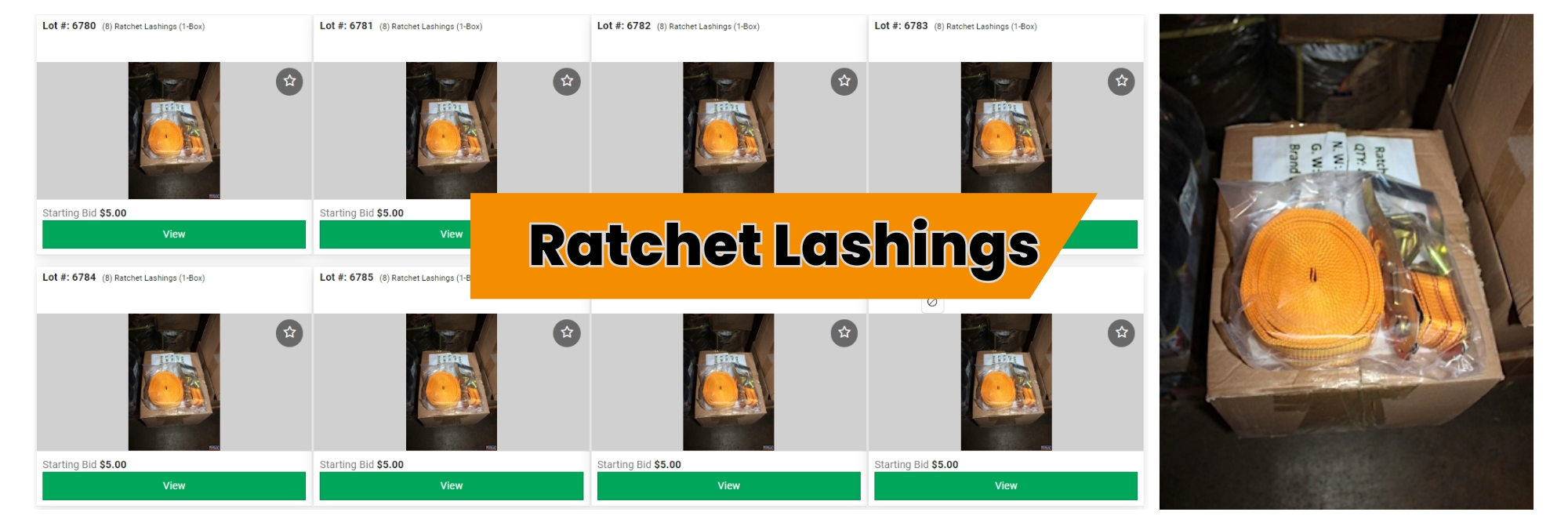 Ratchet Lashings